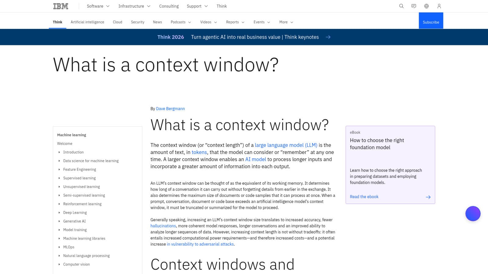 Limites techniques de la fenêtre de contexte et mémoire de travail